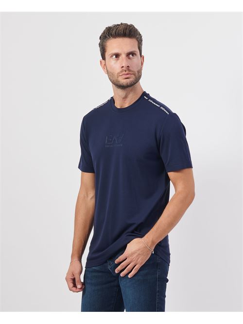 T-shirt homme Emporio Armani EA7 en viscose mélangée EMPORIO ARMANI EA7 | 6DPT10-PJTMZ1576